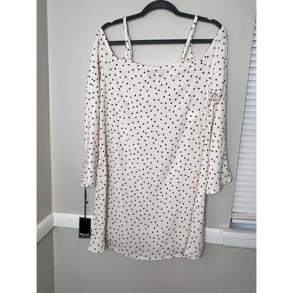 Michael Lauren Cold Shoulder Heart Dress NWT - Picture 3 of 8